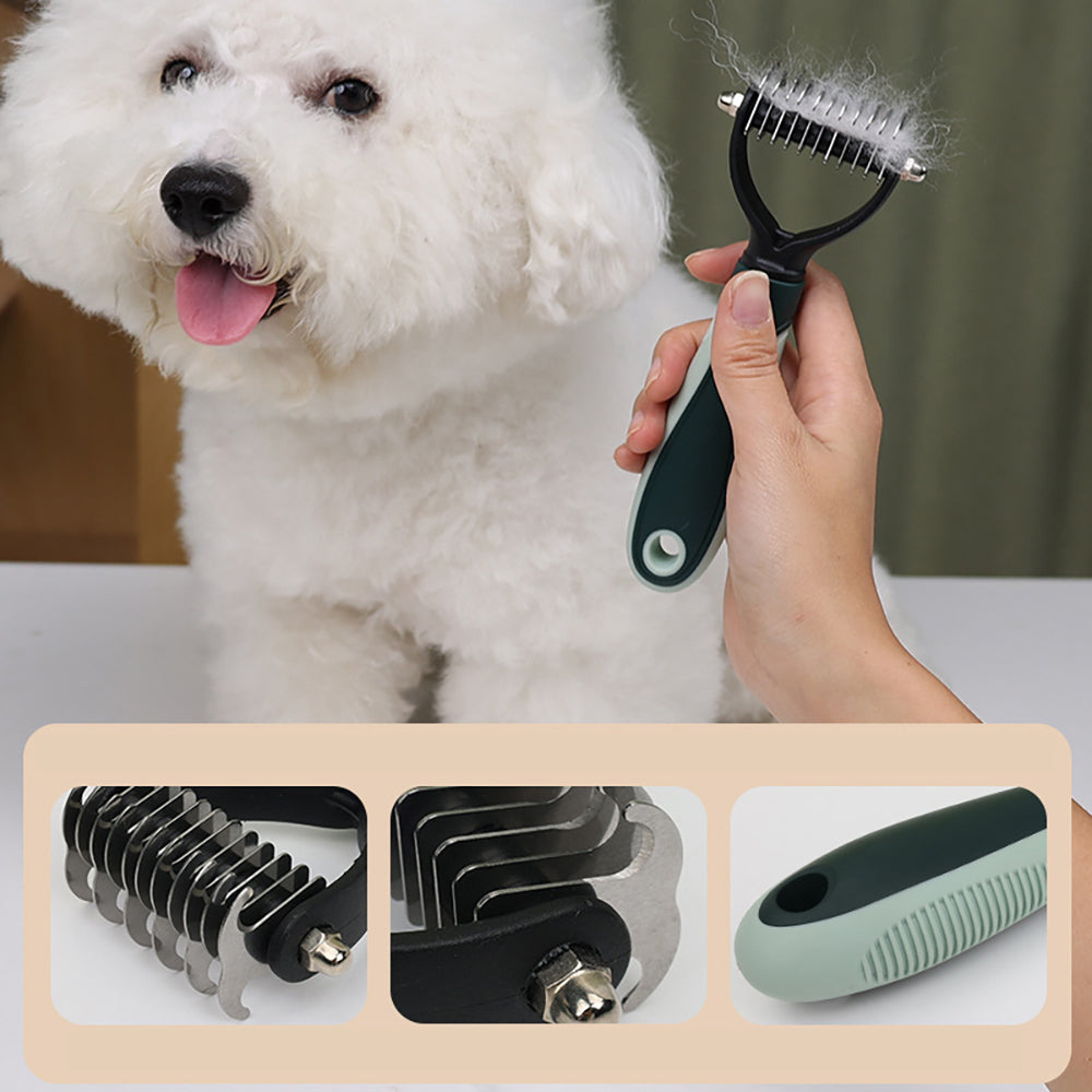 Professionelles Hunde Pflege Set – Leise Fellschneider & Nagelpflege (8-teilig)
