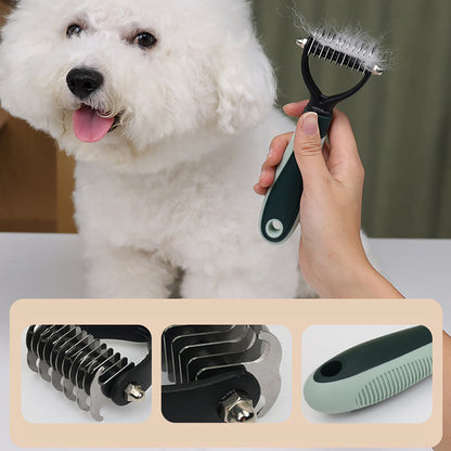 Professionelles Hunde Pflege Set – Leise Fellschneider & Nagelpflege (8-teilig)
